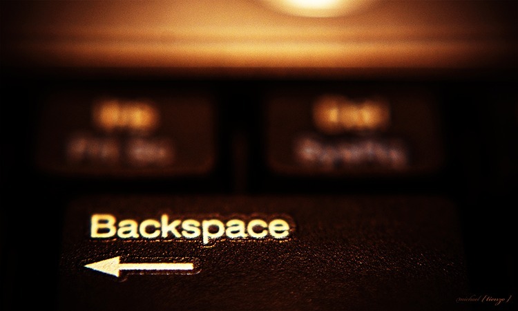 backspace key